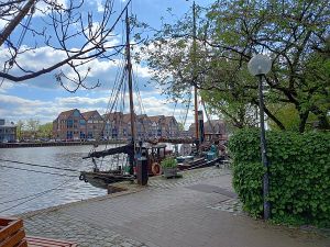 Schiff im Museumshafen in Leer