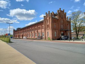 Das alte Zollhaus in der Stadt Leer