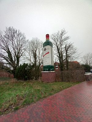 Die Doornkaatflasche - en Norder Wahrzeichen